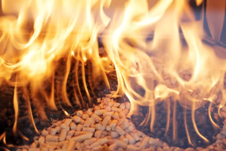 Pellet fire