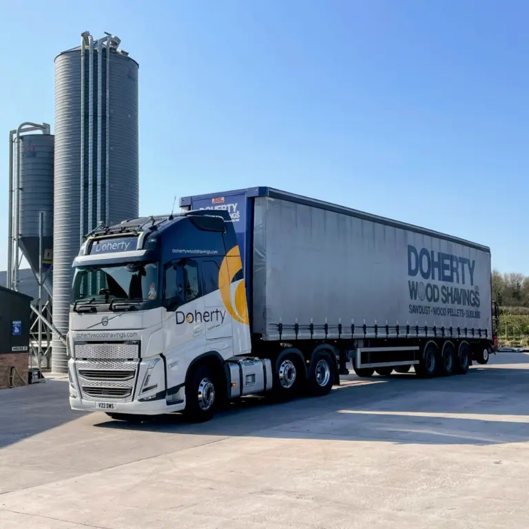 doherty woodshavings lorry