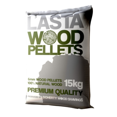 Lasta Wood Pellets fuel - 15kg bag