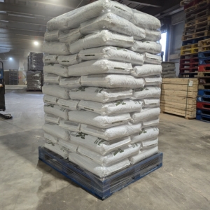 Pallet of Lasta Pre Pack Wood Pellets