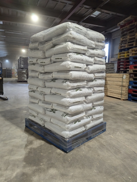 Pallet of Lasta Pre Pack Wood Pellets