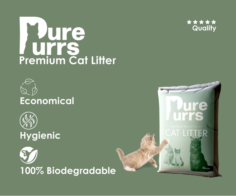 Pure Purrs Cat Litter Information - A Doherty Wood Shavings brand