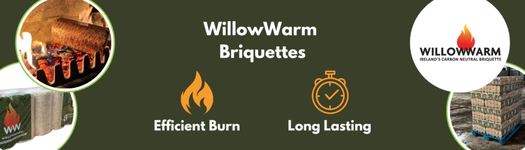 WillowWarm Briquettes Banner